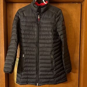Ralph Lauren Black Puffer Short Coat